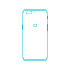 Digital Oneplus Phones Oneplus 5 Simple Line Art Svg Vector, Free Vectors File